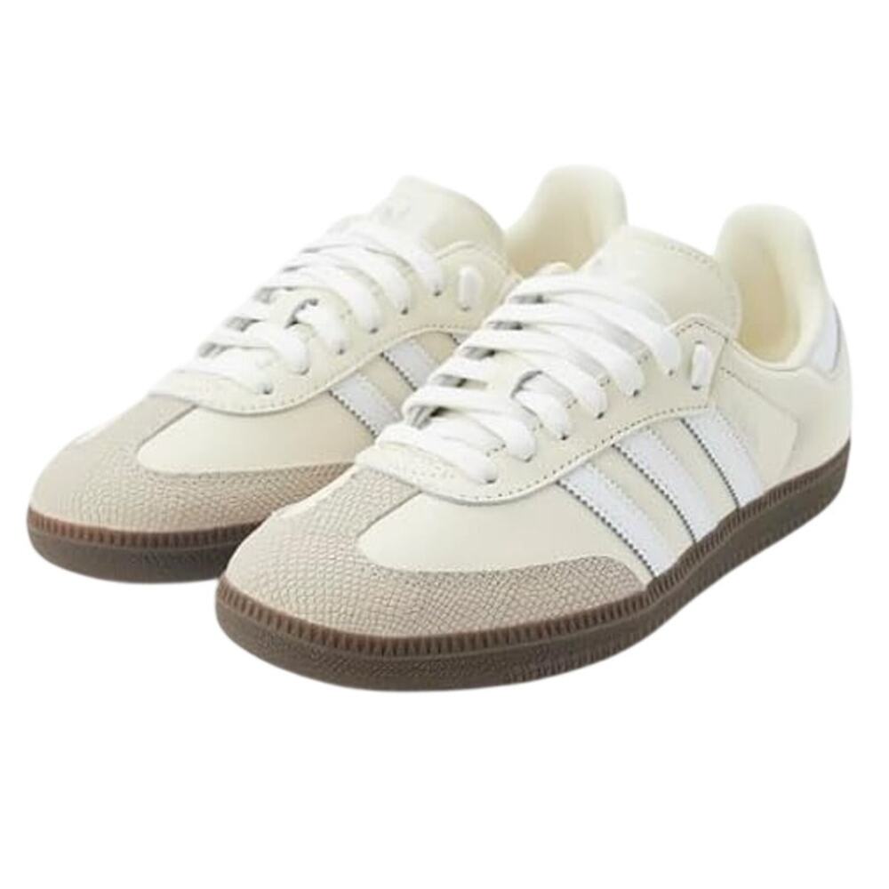 ADIDAS Womens Samba OG Wonder Alumina Sneakers Size 11 Off-White Tan NWT NWOB